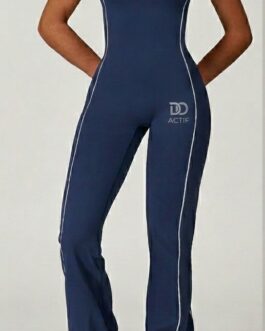 Cut-out back Jumpsuit
